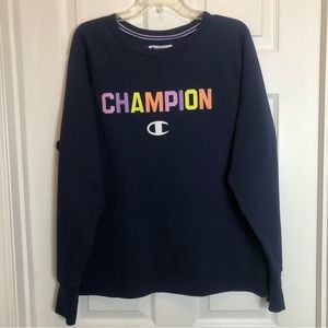 Champion Women’s Blue Sweatshirt   Size XL